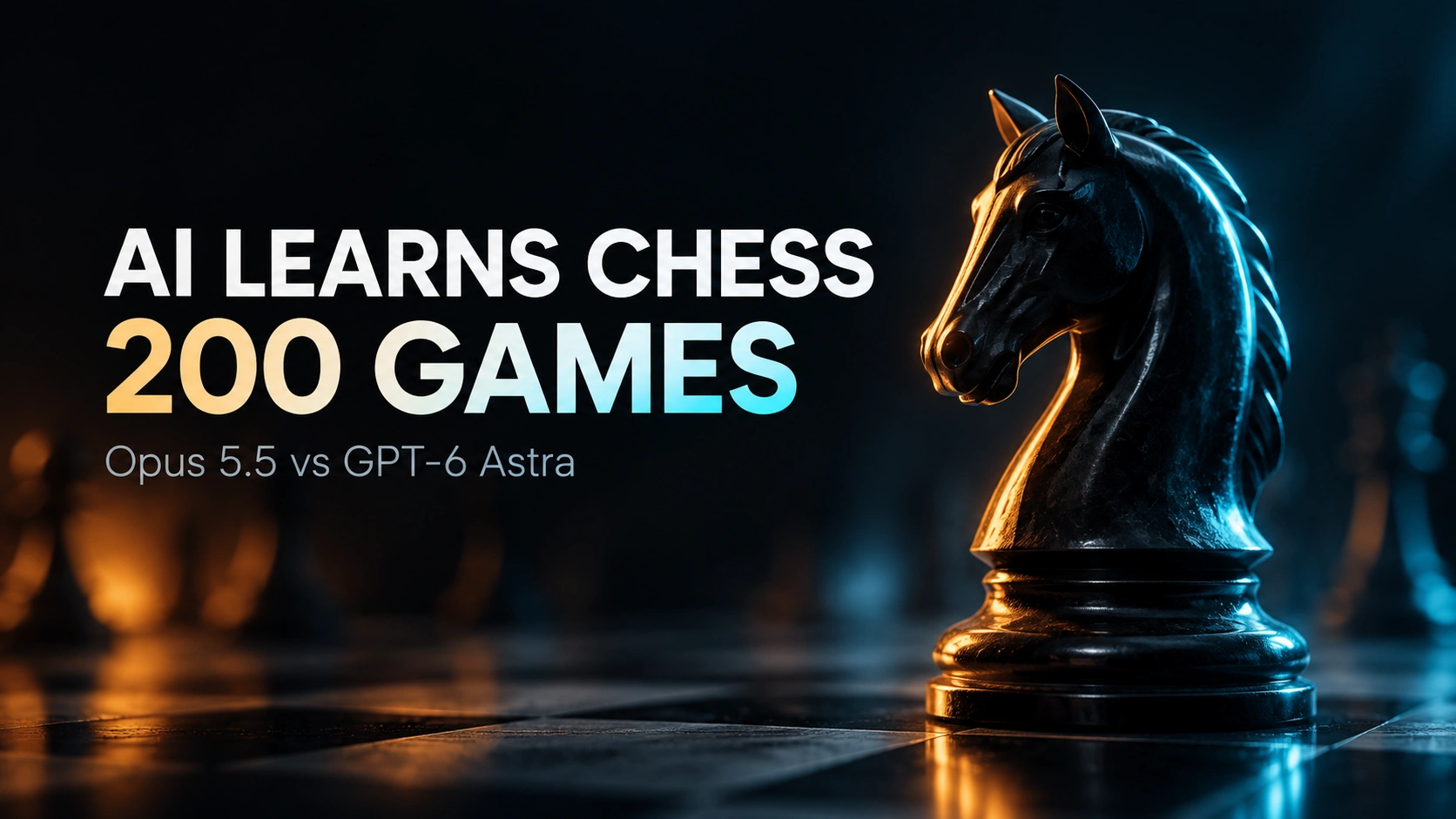Claude Opus 5.5 vs GPT-6 Astra: 200-Game AI Chess Self-Learning Test