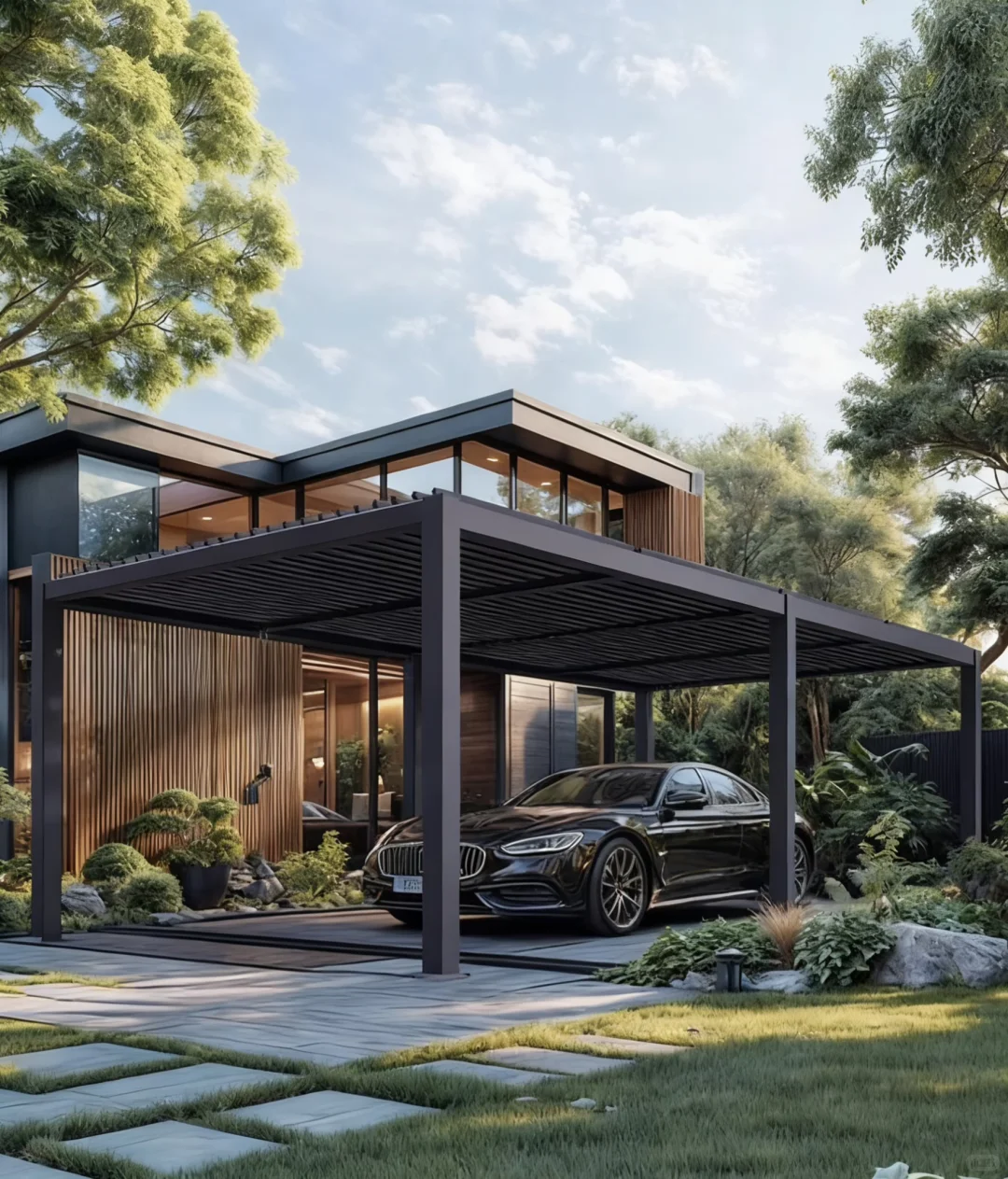 Premium Aluminum Carport Installation