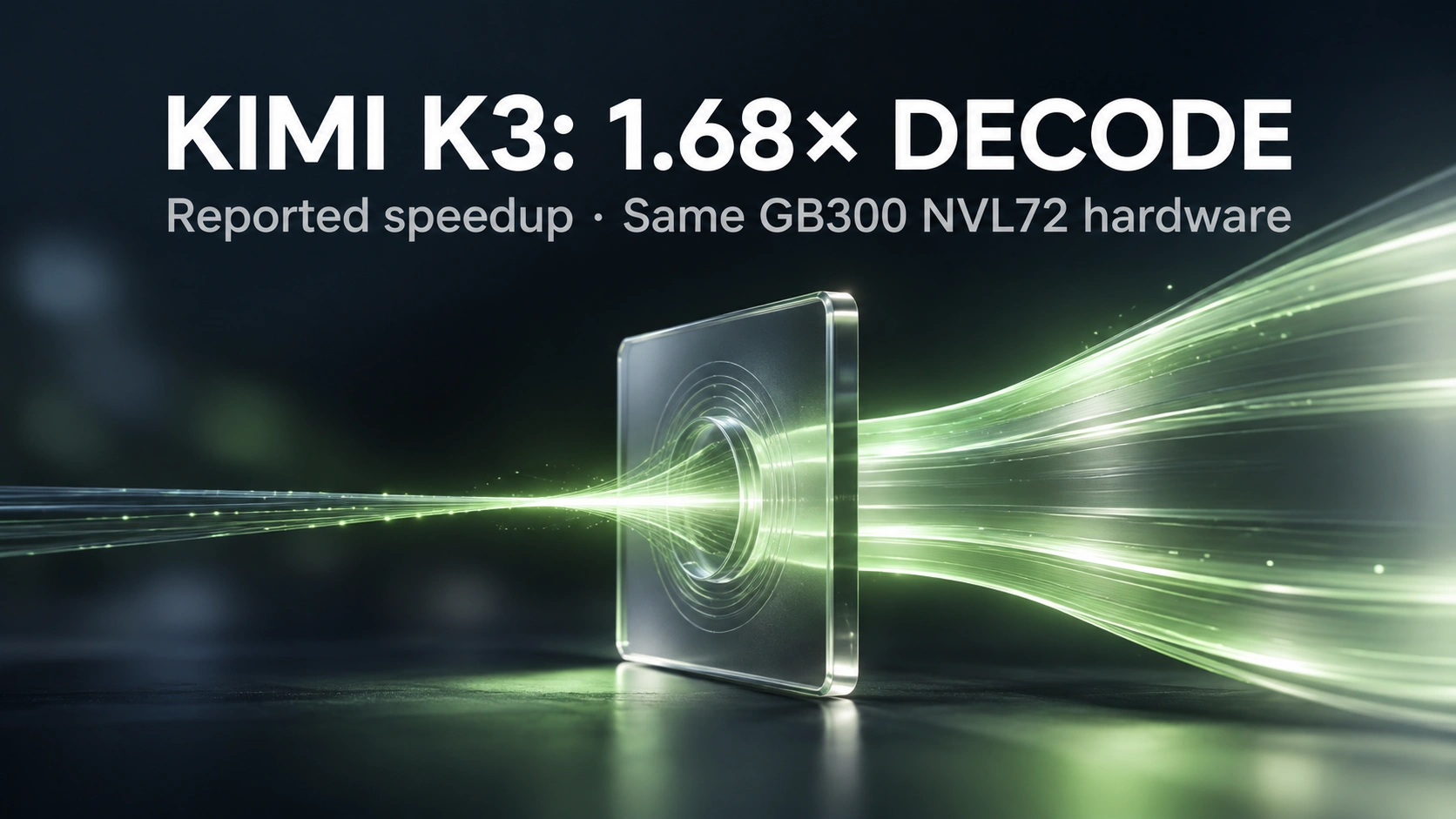 Kimi K3 vLLM 优化:NVIDIA 解码速度提升 1.68×