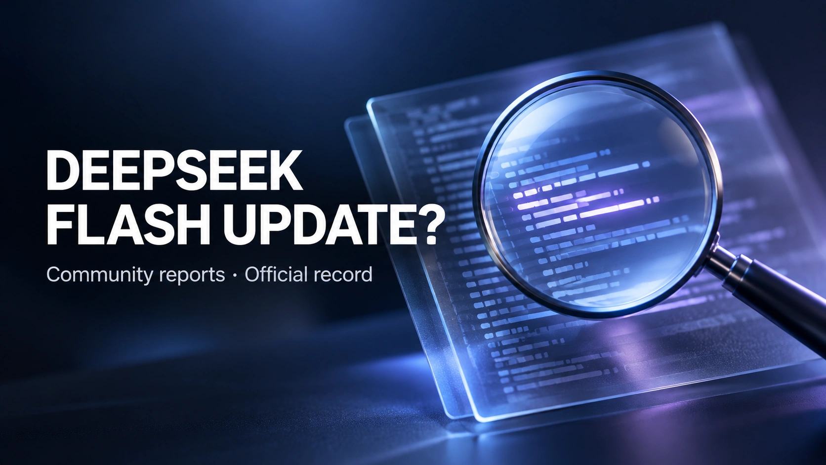 DeepSeek Flash API 更新:哪些信息得到官方确认?