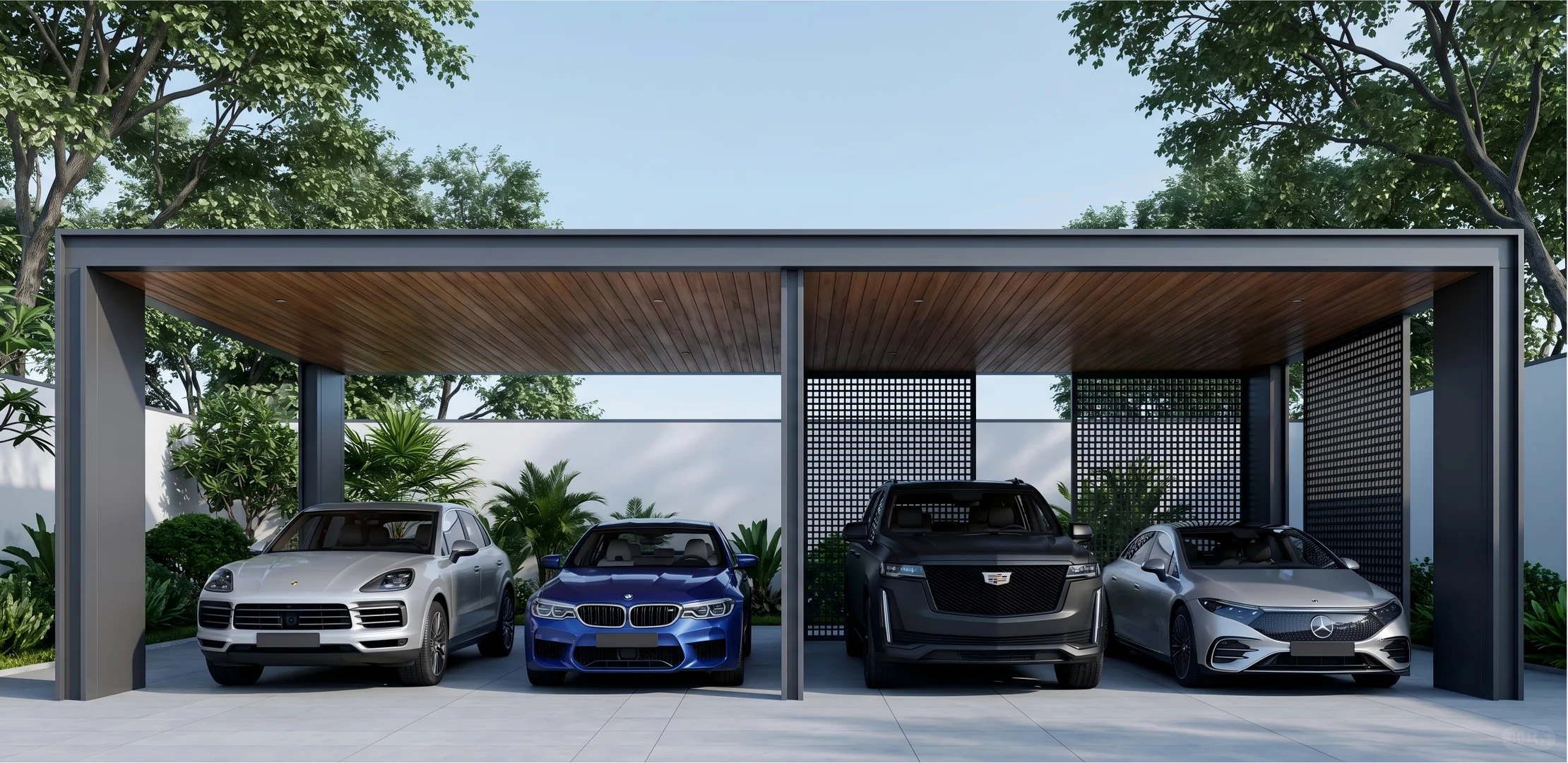 Aluminum Vehicle Carport