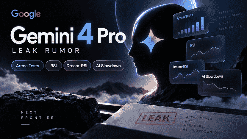 Gemini 4 Pro 유출설: Arena 테스트, RSI, Dream-RSI와 AI 둔화 논쟁