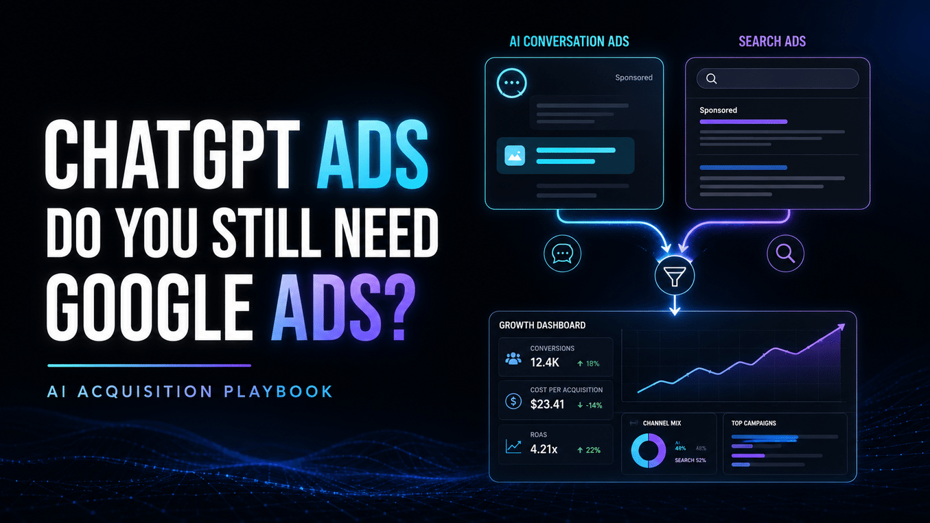 ChatGPT 未来若引入广告，企业还需要 Google Ads 吗？we0.ai 的 AI 获客布局思路