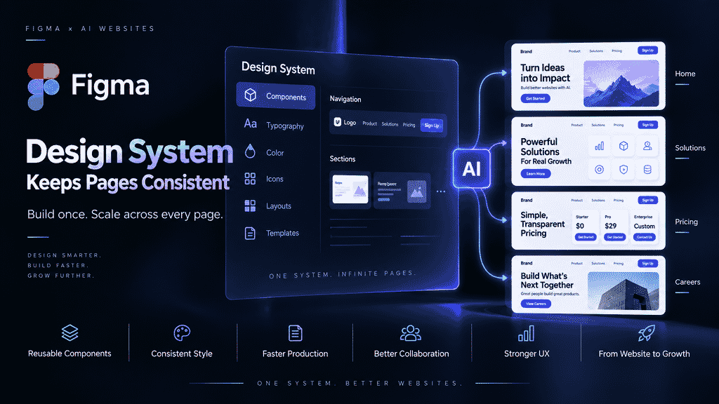 Figma 给 AI 建站的启示:用 Design System 解决“每个页面长得都不一样”