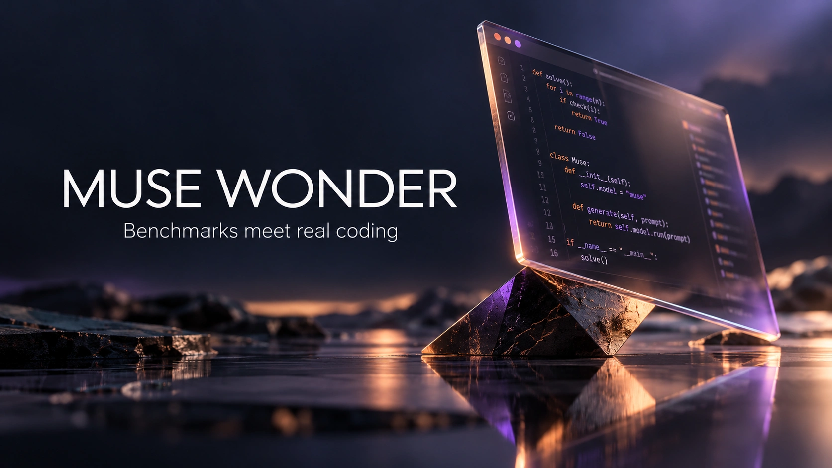 Muse Wonder 基准测试：编程结果、局限性与 API 成本
