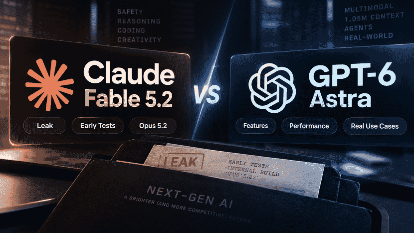 Утечка Claude Fable 5.2: ранние тесты, слухи об Opus 5.2 и сравнение с GPT-6 Astra
