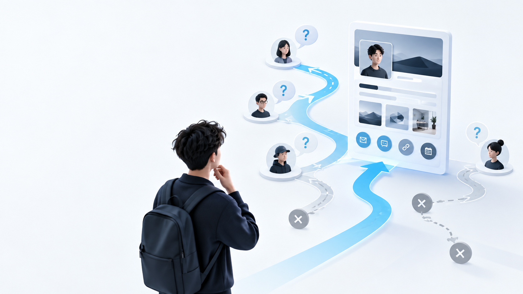 五、沿着联系路径寻找真正的流失点