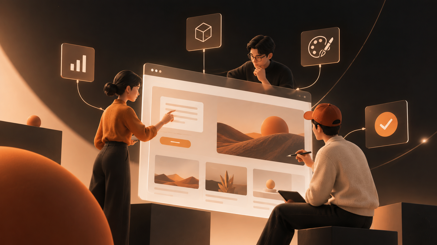 市场、产品、设计共同维护 AI 官网：事实确认、文案修改与发布责任怎么划分