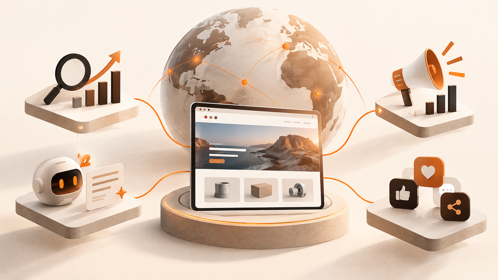 SEO、GEO、广告和社媒要分开验收