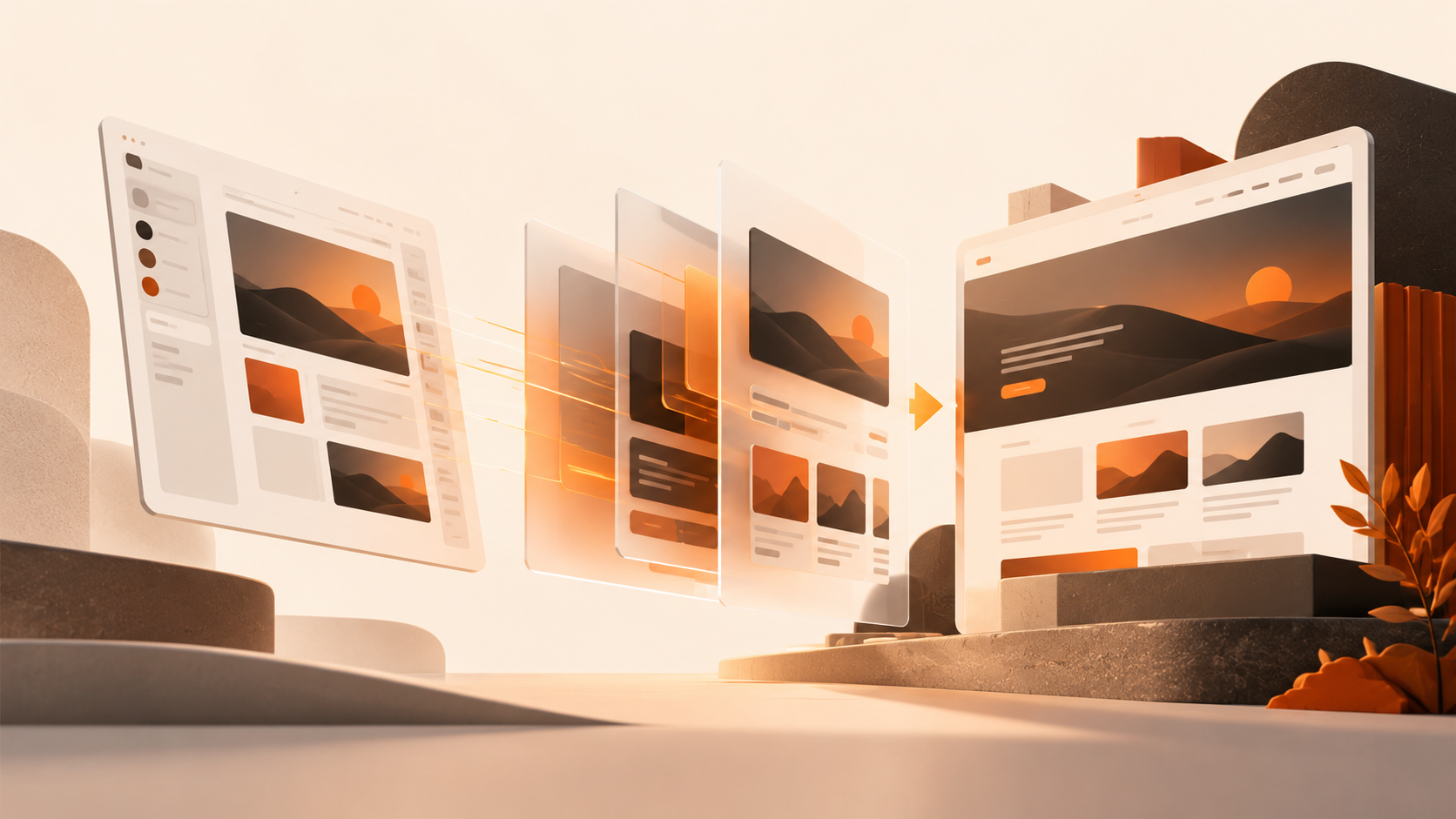 Webflow: Suitable for treating a website as a governable design system
