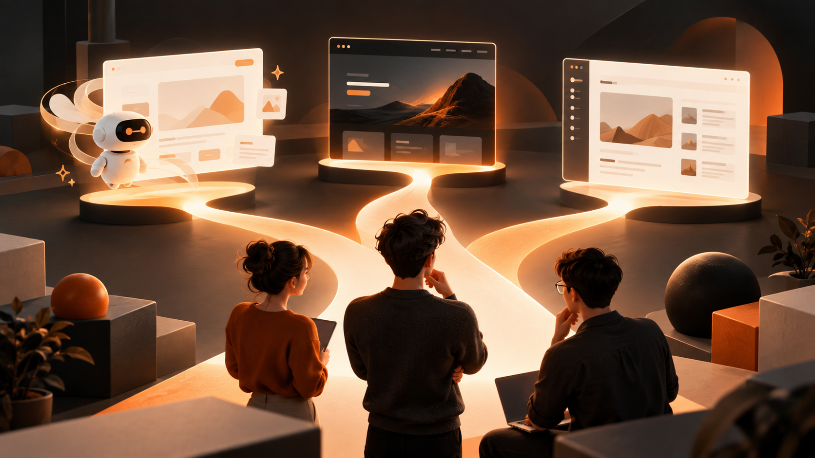 AI 建站、Webflow、WordPress 怎麼選？3 人 SaaS 團隊實用對比