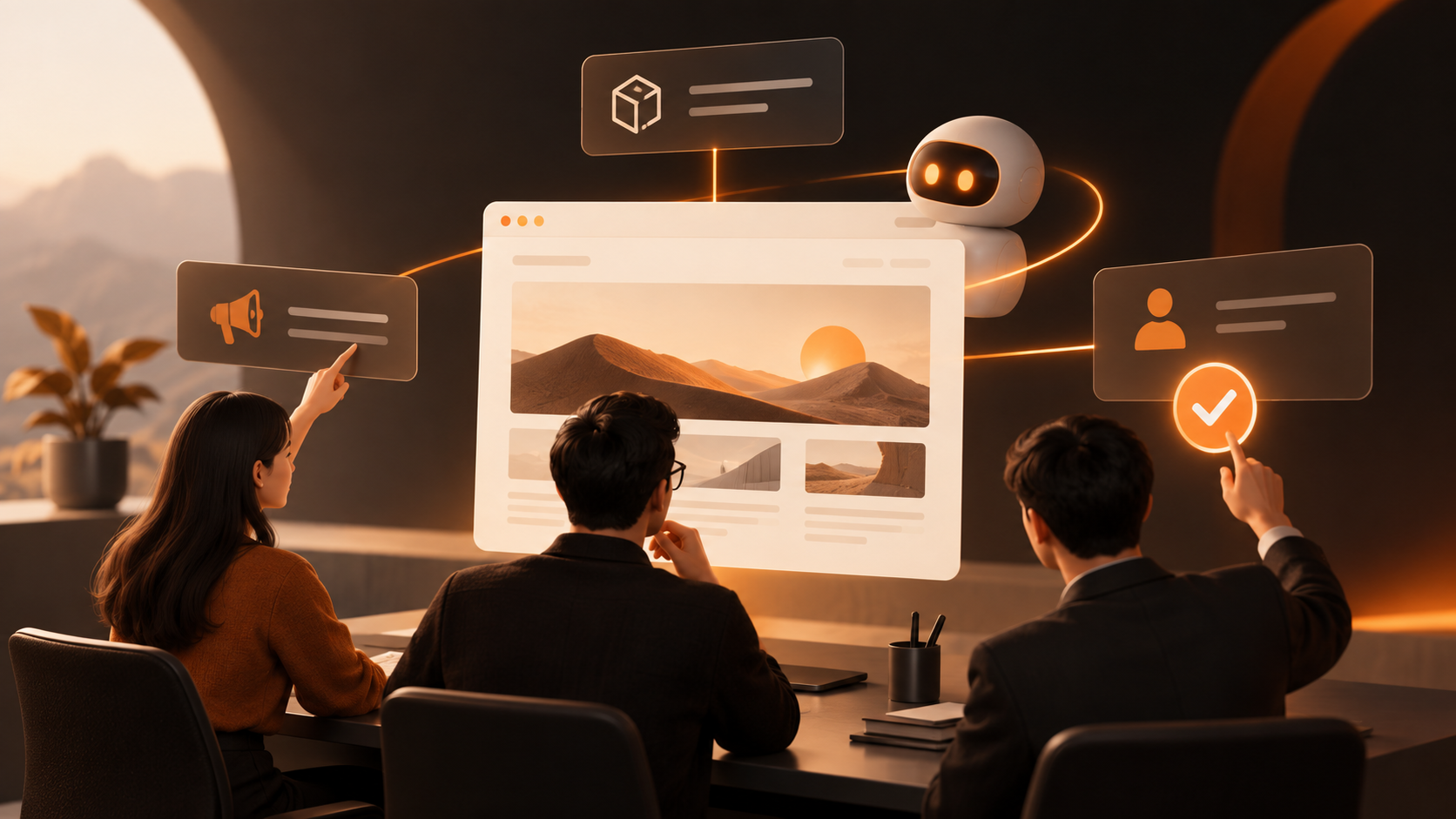 市场、产品与负责人共同维护 AI 建站官网：页面事实、措辞与发布决定怎么分人确认？