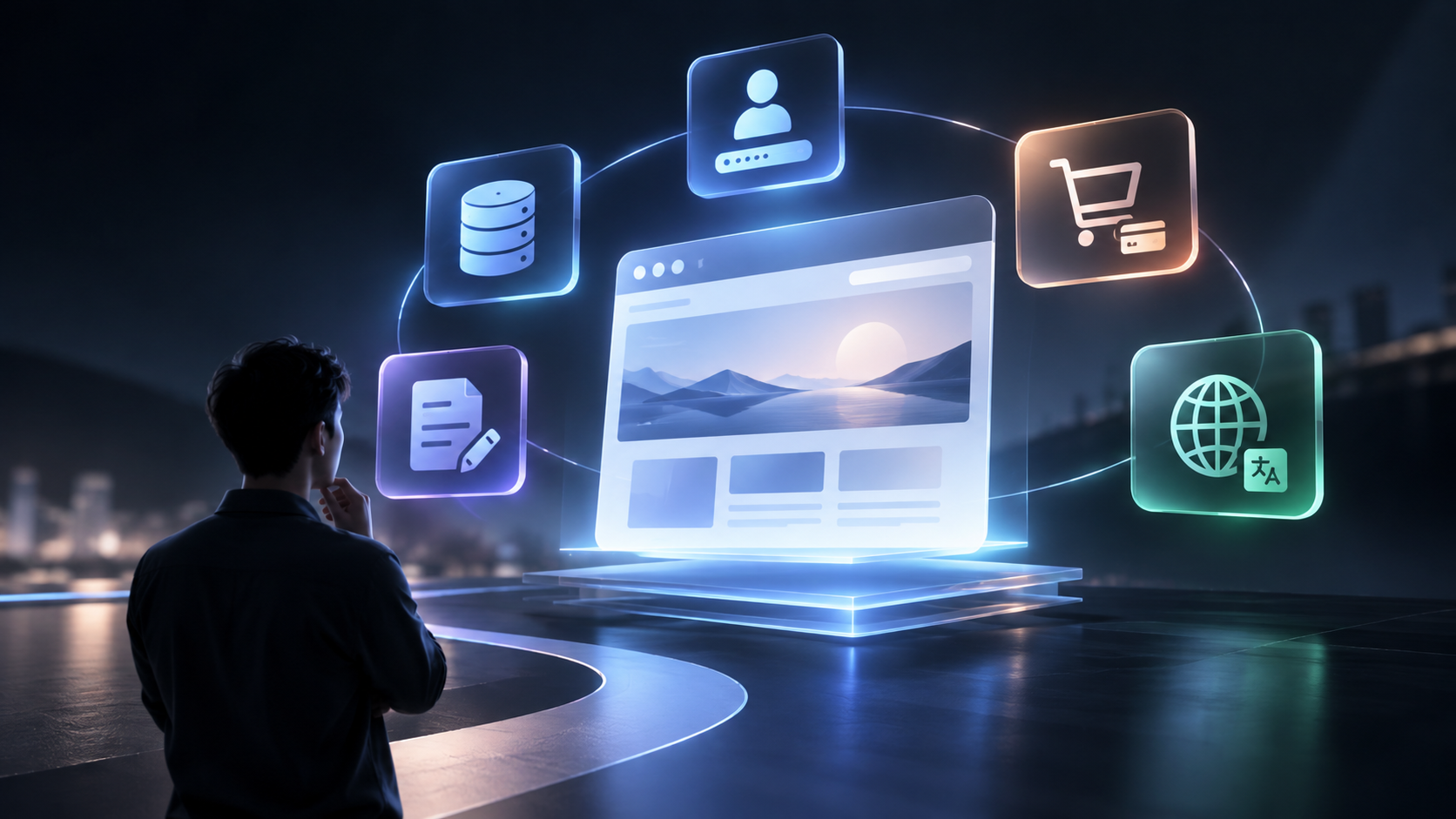 Vergleich von KI-Website-Buildern: Login, Datenbank, CMS, Zahlungen und Mehrsprachigkeit richtig auswählen