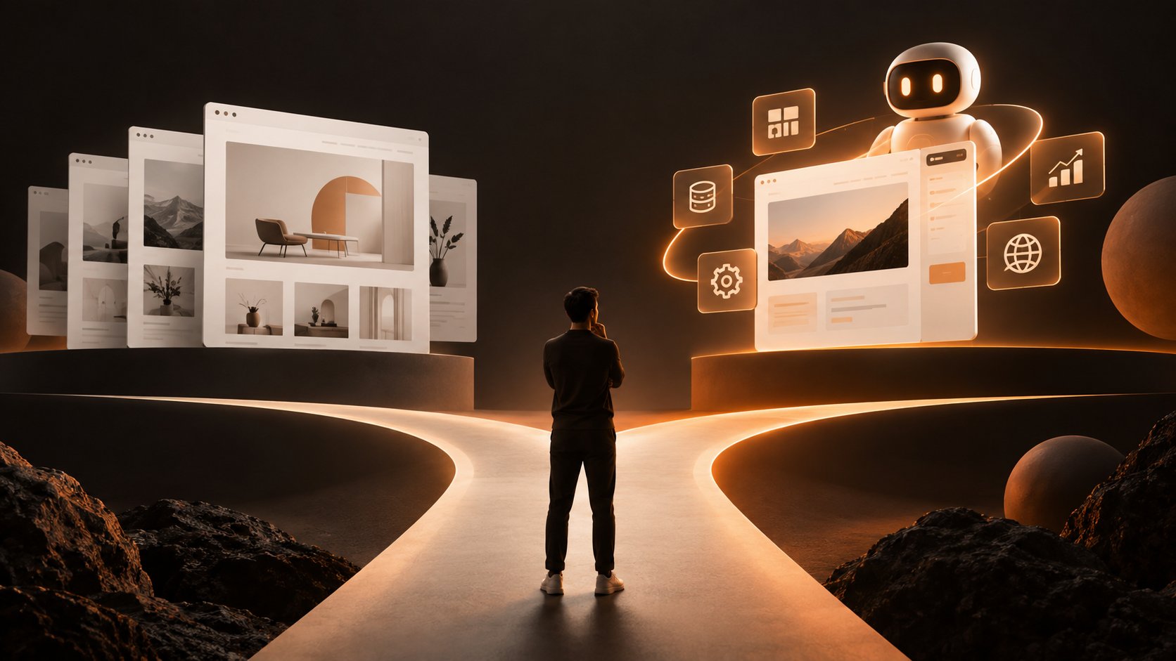 We0 与 Squarespace 怎么选？品牌官网选型的 6 个关键环节